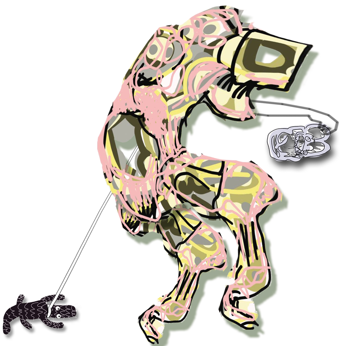 walking the crocodile